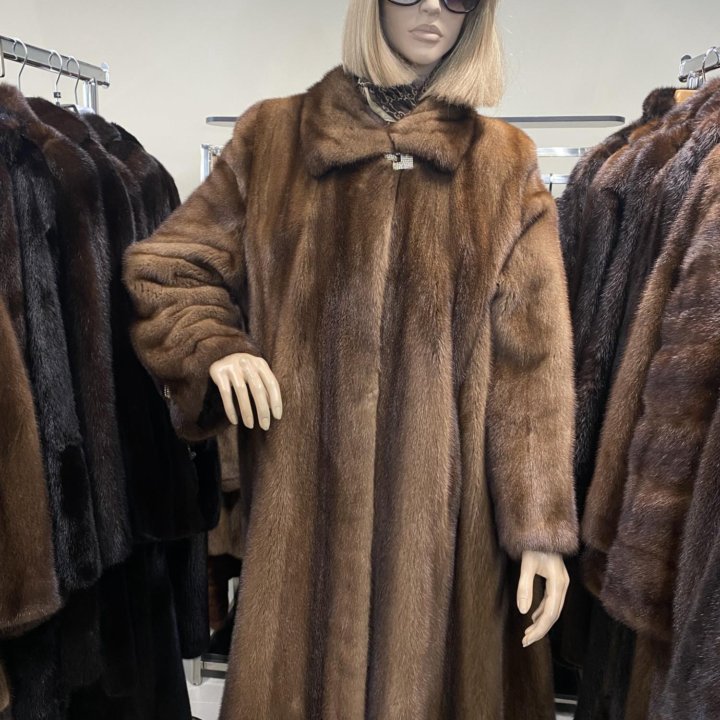 Lazos Furs. Греция. Шуба норковая 56- 58 р.