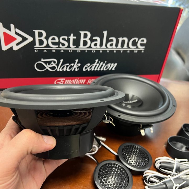 Динамики Best Balance E6,5C Black Edition 16,5 см