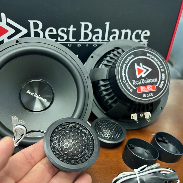 Динамики Best Balance E6,5C Black Edition 16,5 см