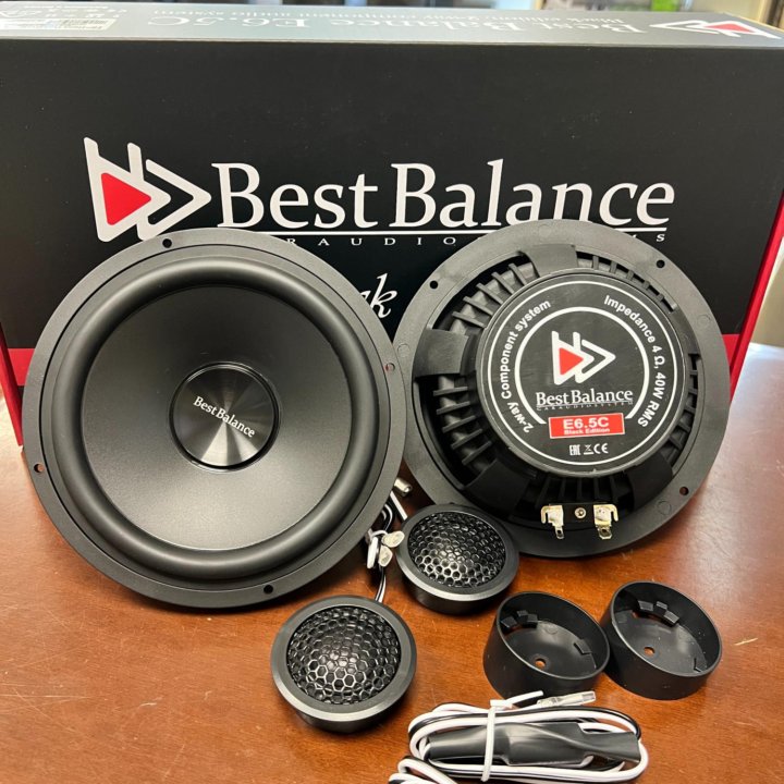 Динамики Best Balance E6,5C Black Edition 16,5 см