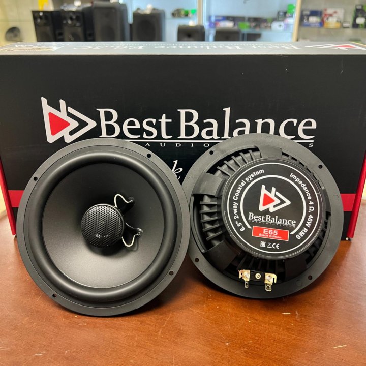 Динамики Best Balance E65 Black Edition 16,5 см