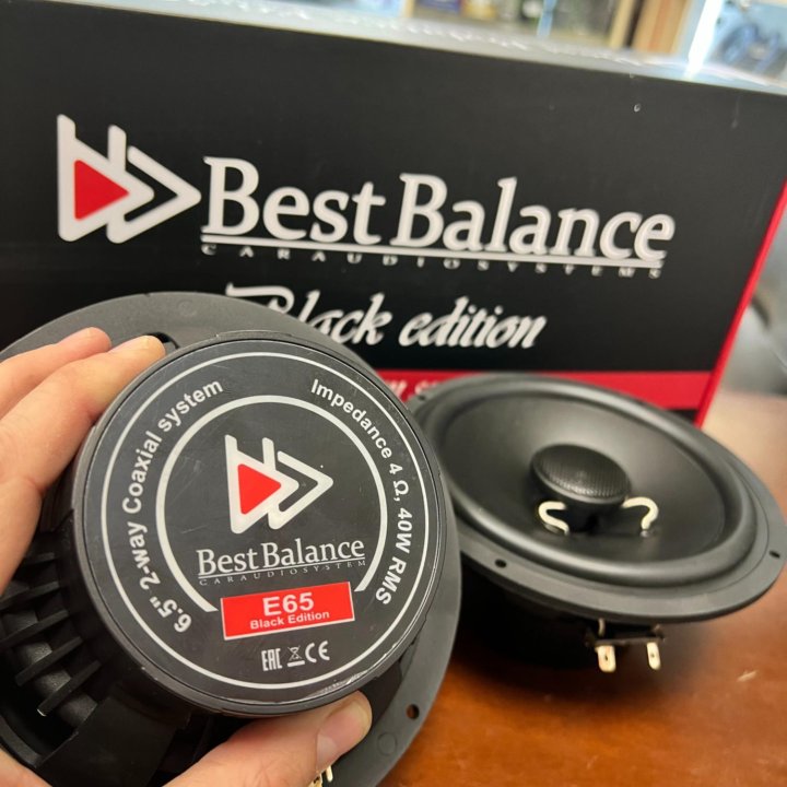 Динамики Best Balance E65 Black Edition 16,5 см