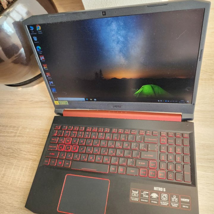 Acer Nitro, core i5 (9 gen), 16gb, 512SSD, GTX1650