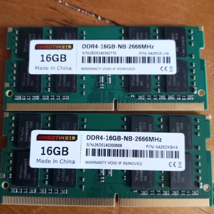 память для ноутбука DDR4 SODIMM 32Gb 2666MHz