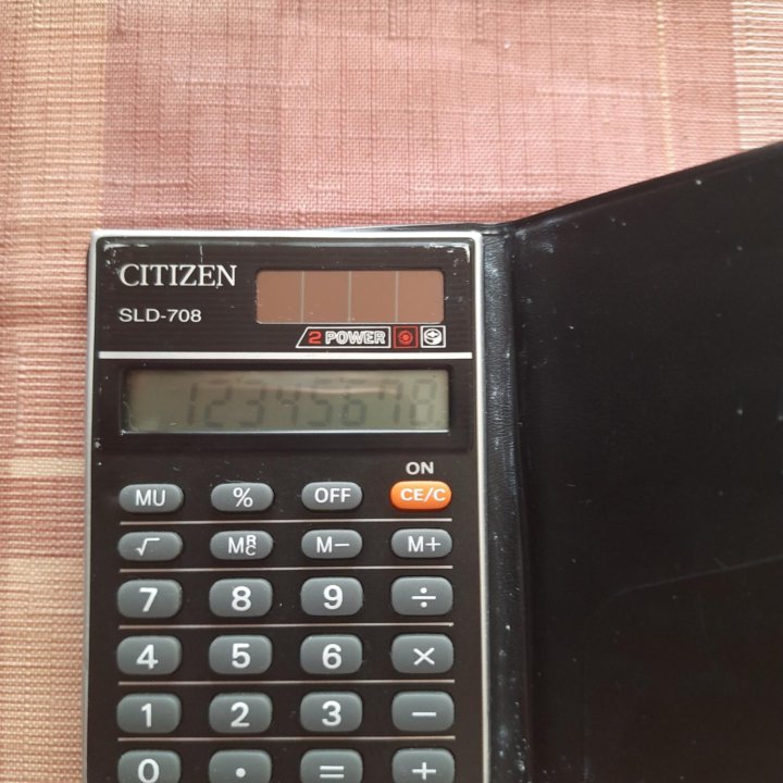 Калькулятор CITIZEN SLD-708