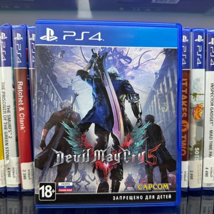 Devil May Cry 5 (PS4, БУ)
