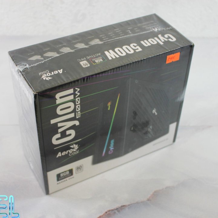 Блок питания 500W AeroCool Cylon 80 PLUS RGB