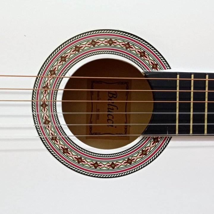 Гитара классическая Belucci BC3805WH новая