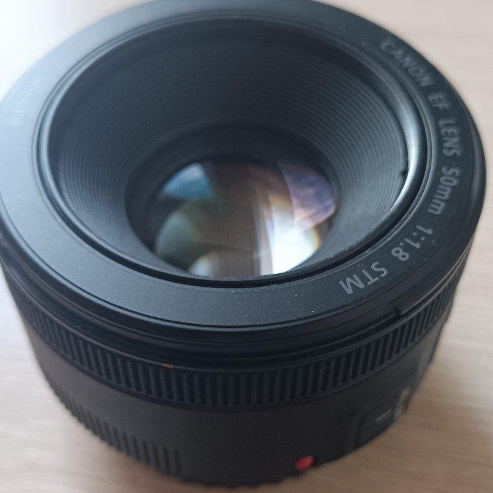 Объектив canon ef 50мм stm