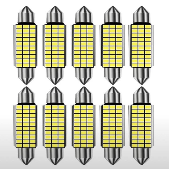 Светодиодные лампочки для подсветки салона авто