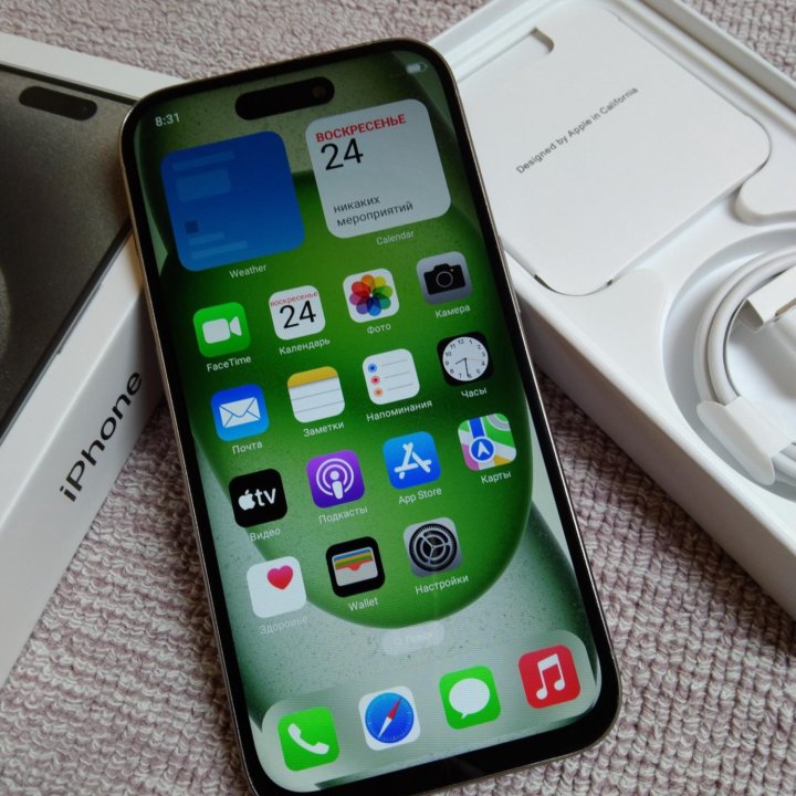 Apple iPhone 15 Pro Титан Реплика