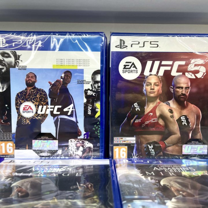 Игры PS4 PS5 ufc4 ufc5