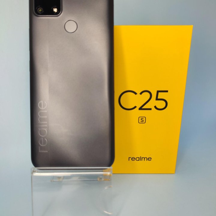 Телефон Realme C25s 4/64 серый Б/У