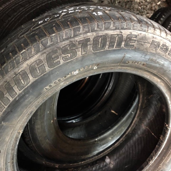 195/60/15 Bridgestone B390. 1шт