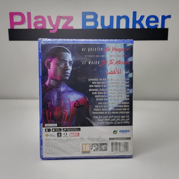 Spider man miles morales PS5 Новый