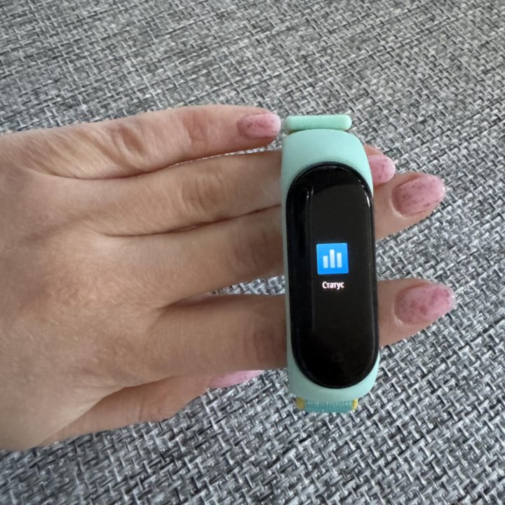 Браслет нейлоновый для Mi band 4/5/6