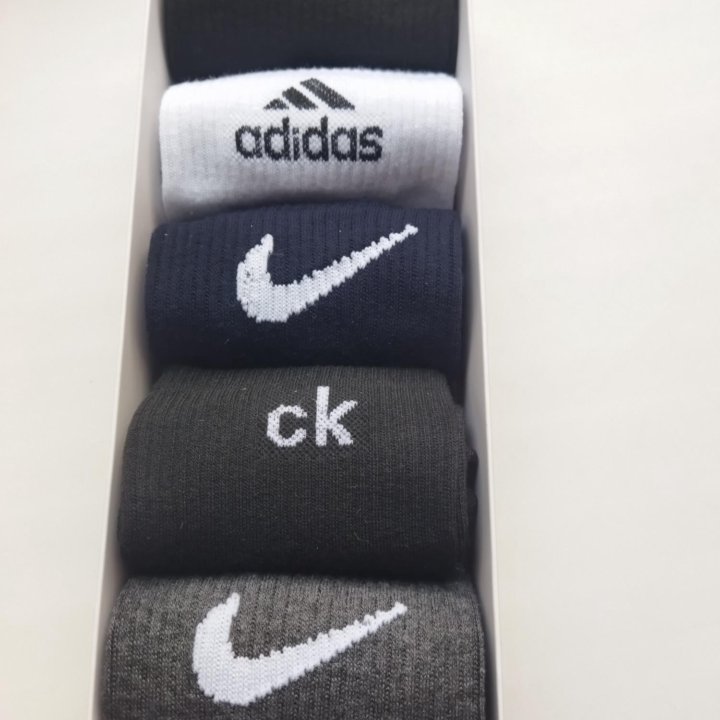 Носки. Набор. 41-47 Adidas, Nike, Calvin Klein