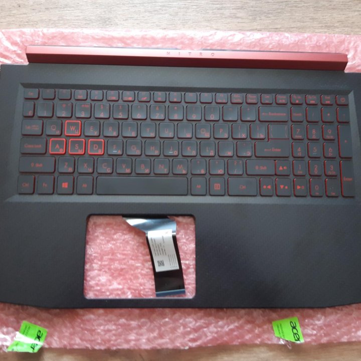 Acer AN515-42. Топкейс с клавиатурой