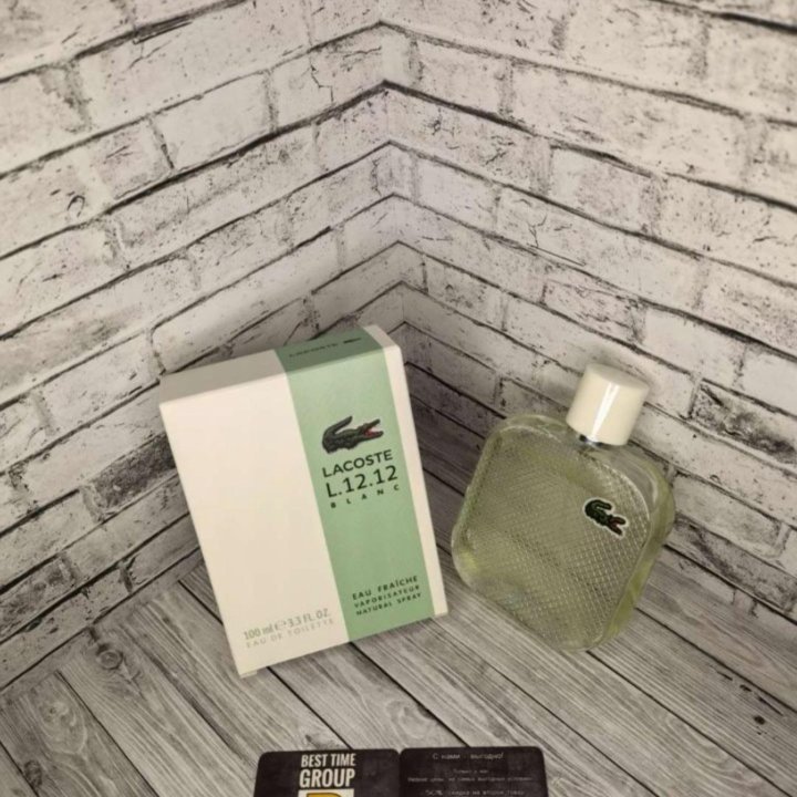 Мужские духи Lacoste Blanc Eau Fraîche