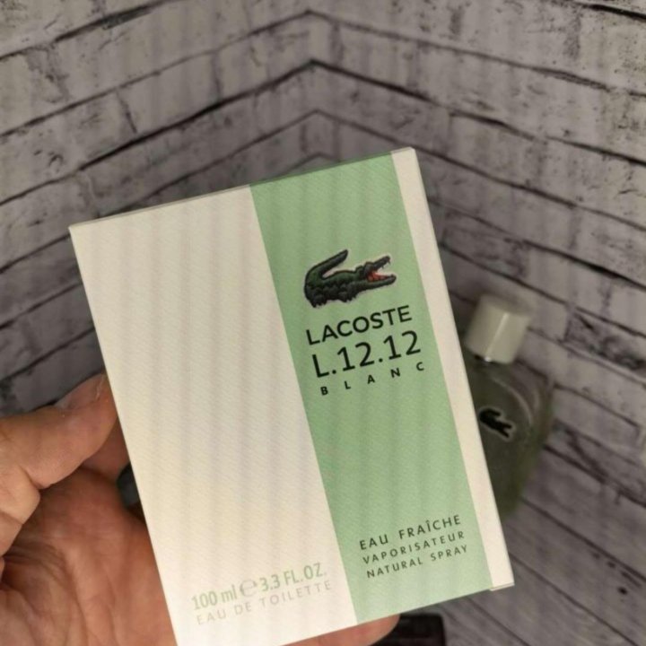 Мужские духи Lacoste Blanc Eau Fraîche