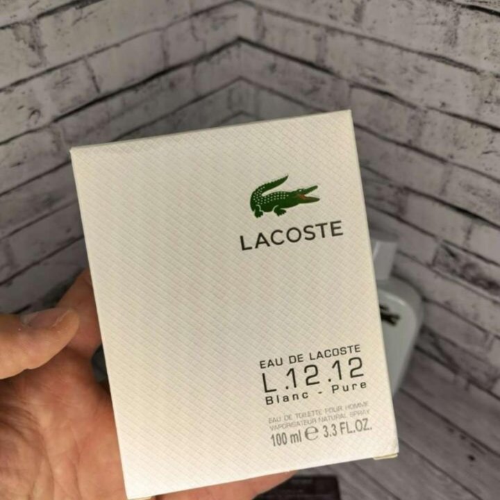 Мужские духи Lacoste Blanc Pure