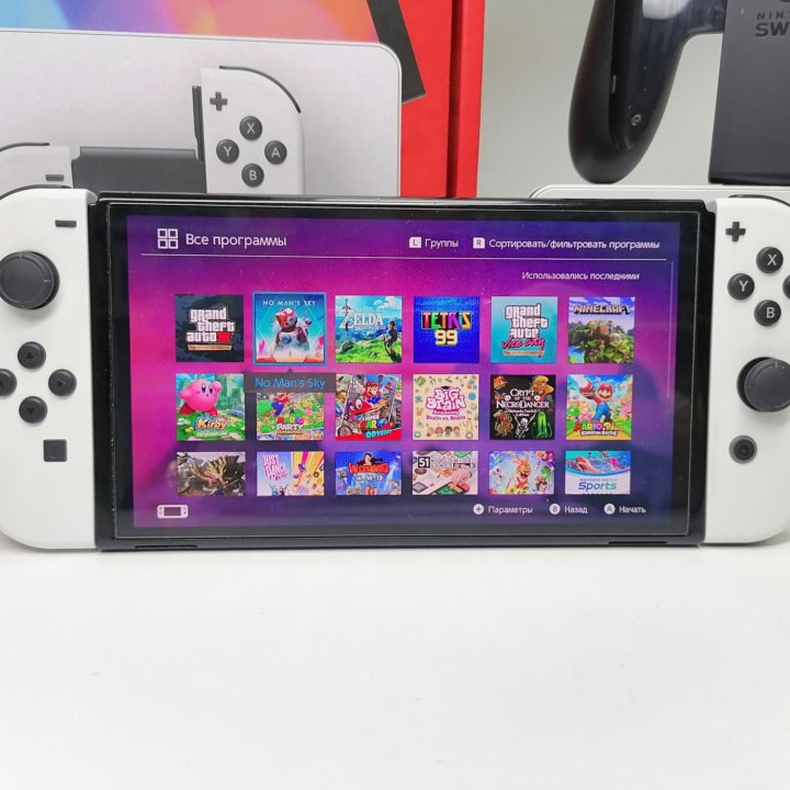 Nintendo Switch Oled 192gb+999игр