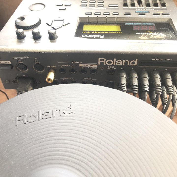 Roland td 10 электронные барабаны