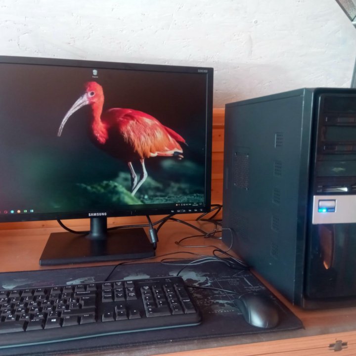 Компьютер в комплекте, 4ядра,SSD,HDD, 8Гб