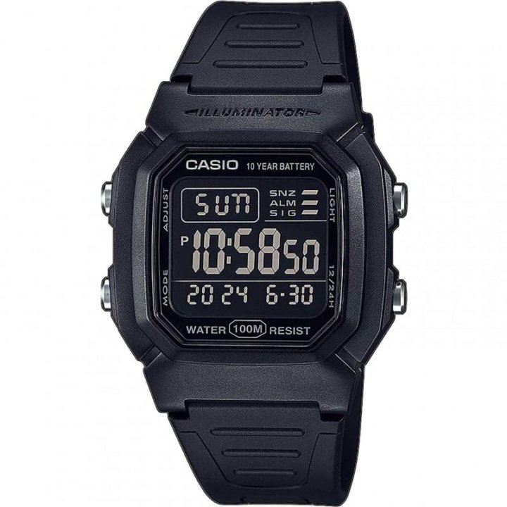 Наручные часы CASIO W-800H-1BVES