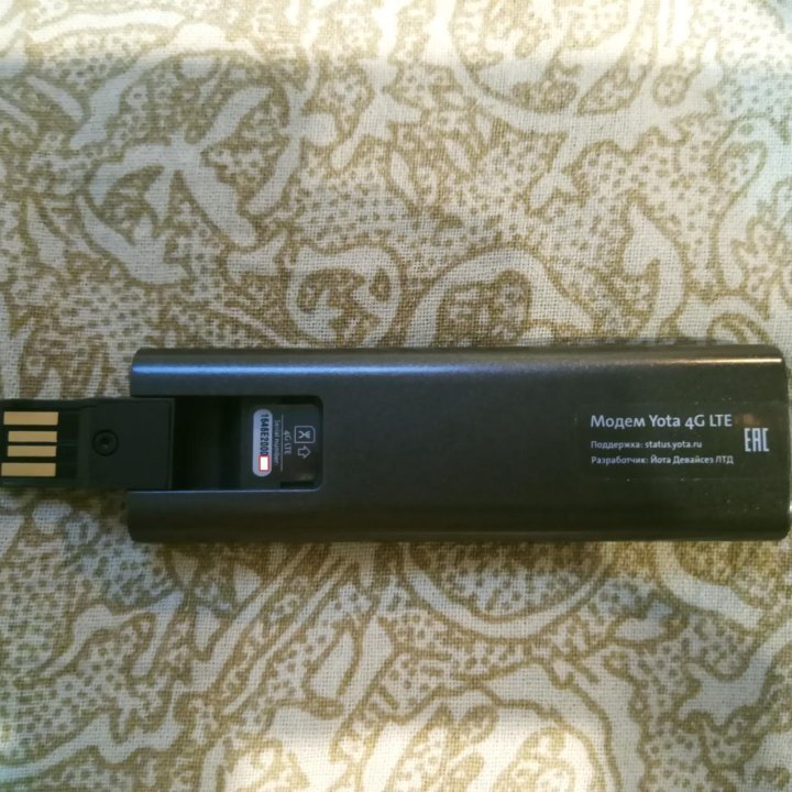 USB-модем Yota 4G LTE Black