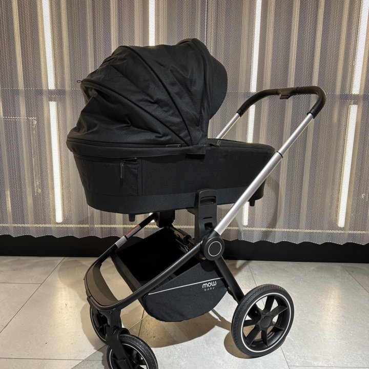 Коляска 2в 1 Mowbaby Zoom Silver / Black