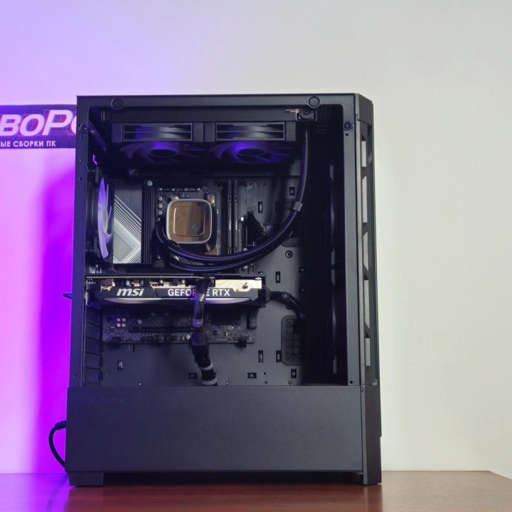 Игровой компьютер Ryzen 5 7600X и RTX 4070