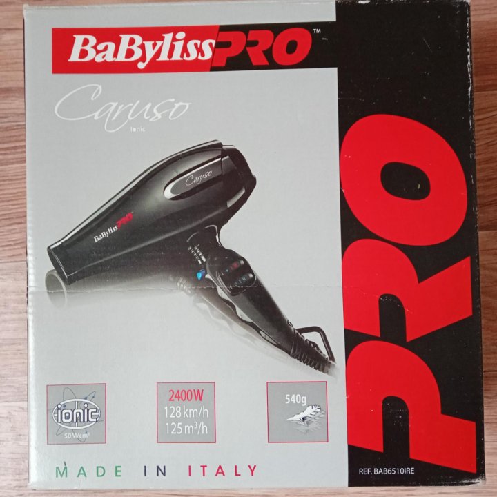 Фен BaByliss Pro Caruso Ionic BAB6510IRE