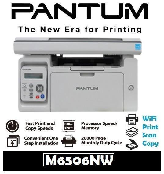 МФУ Pantum M6506NW (принтер-сканер-копир) с Wi-Fi