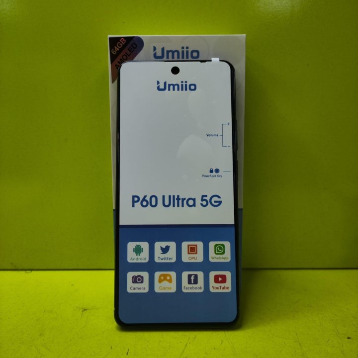 Смартфон Umiio P60 Ultra 5G 64Gb