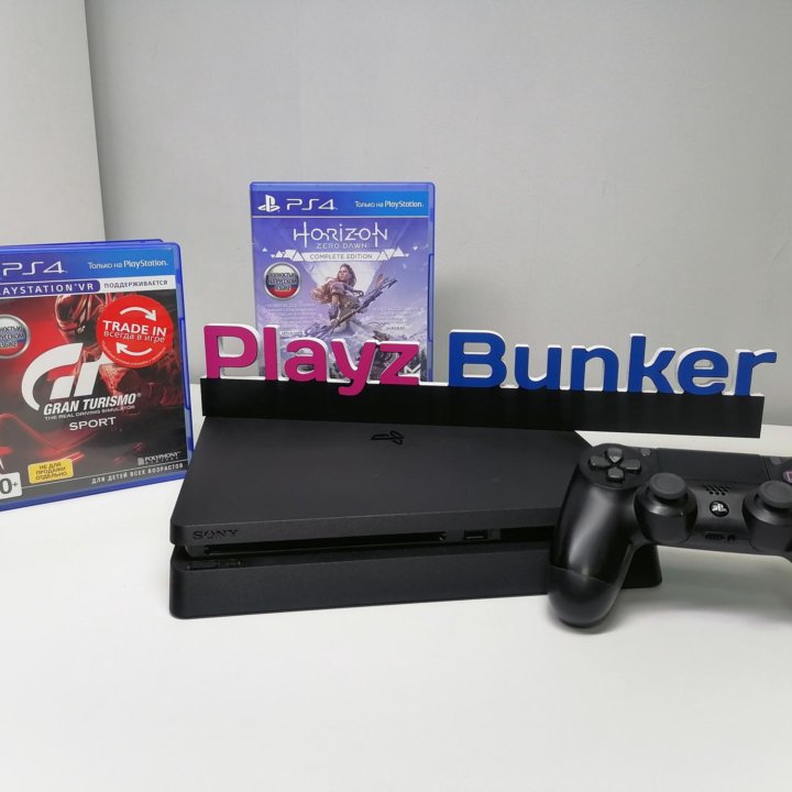 PS4 Slim +игры