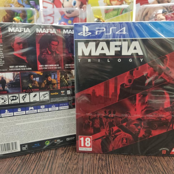 Mafia Trilogy PS4/PS5 диск