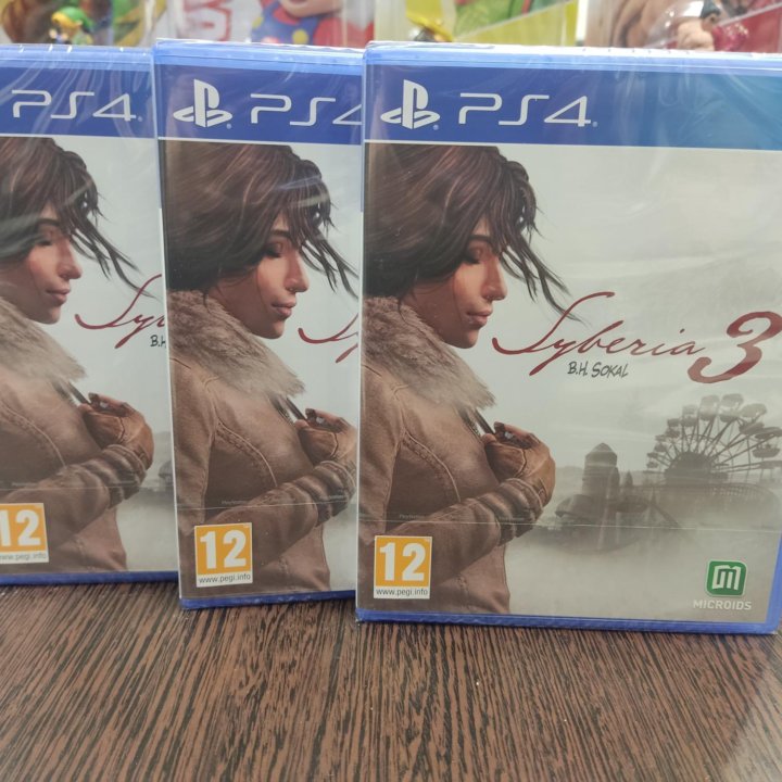 Syberia 3 PS4/PS5 диск