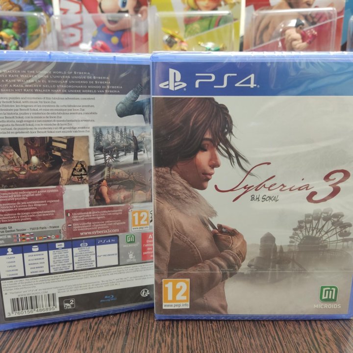 Syberia 3 PS4/PS5 диск