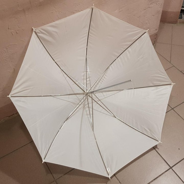 Зонт белый FANCIER FAN608 102 см