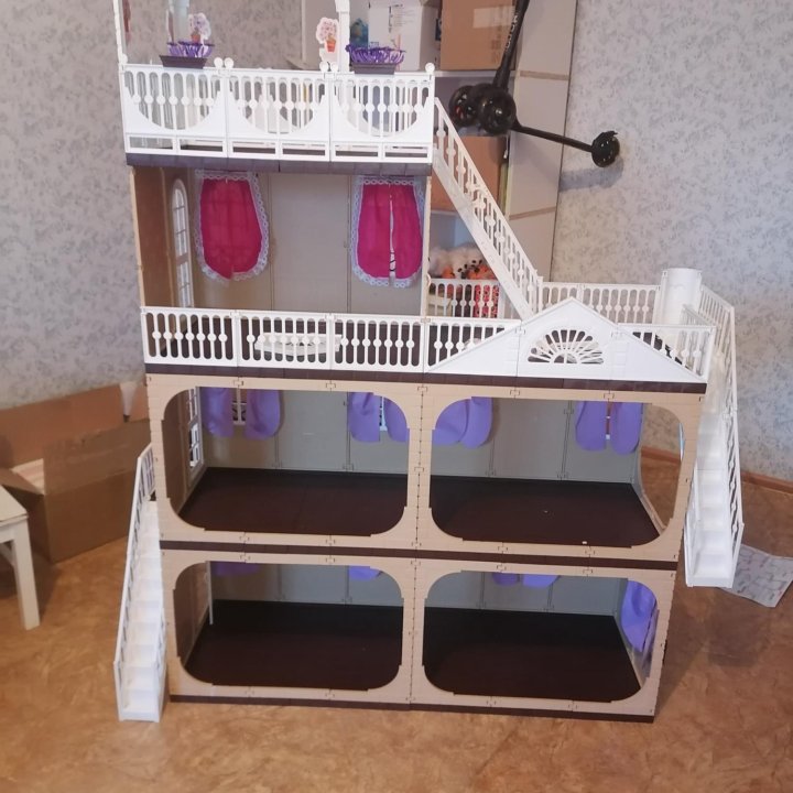 Дом кукольный огонек