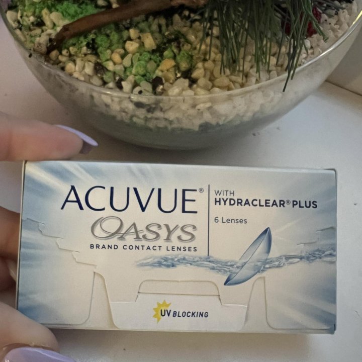 Линзы Acuvue oasys , -3.75