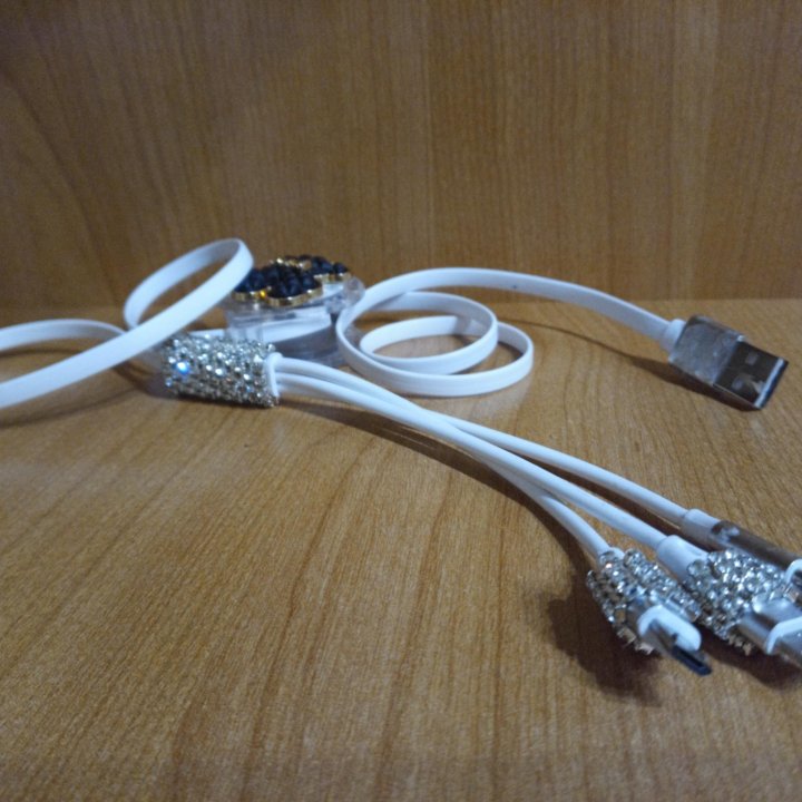 Кабель для зарядки TYPE-A, USB TYPE-C,, айфон