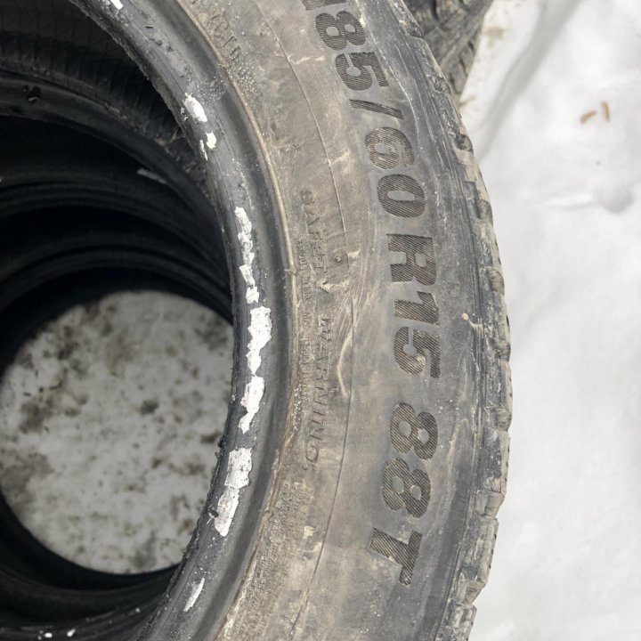 185/60 R15 шины зимние Кумхо