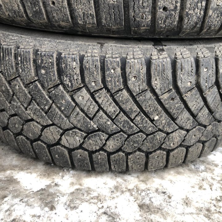 205/55 R16 шины зимние Континенталь 3шт