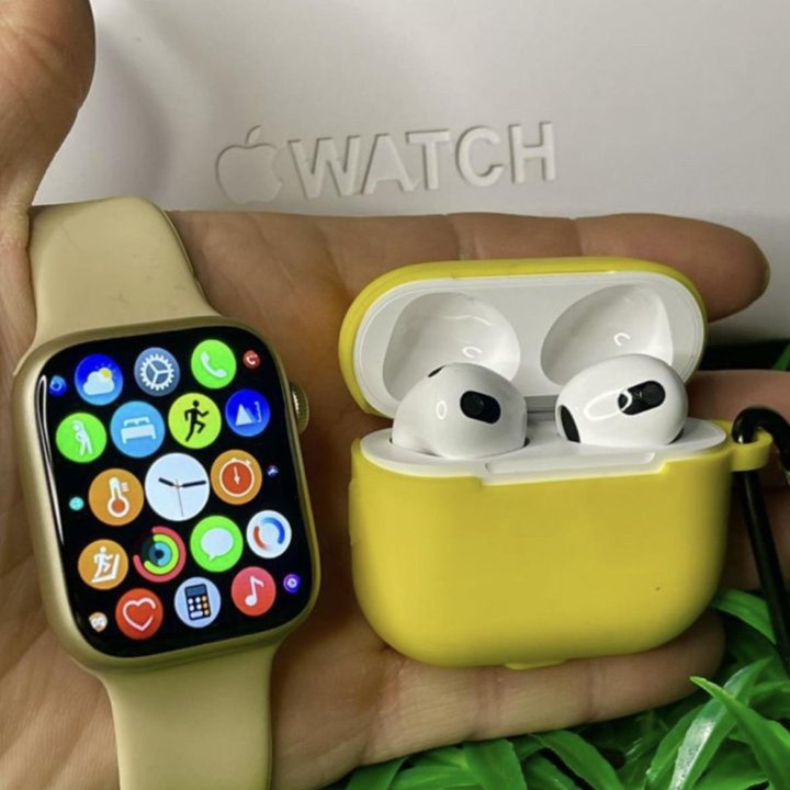 Apple Watch 8 + Гарантия | Умные часы