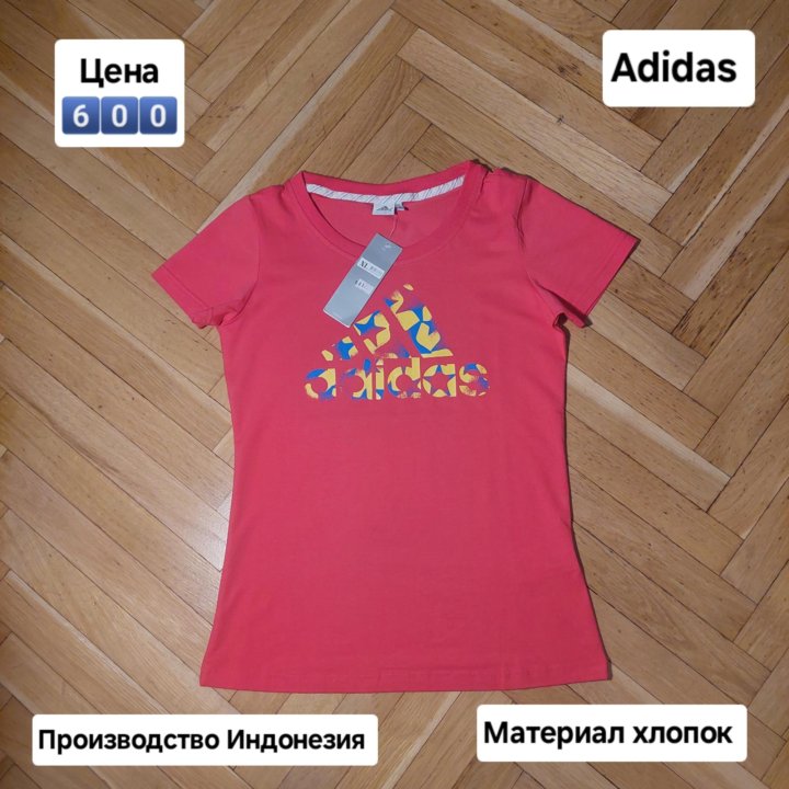 Женская футболка Adidas XL(44-46)