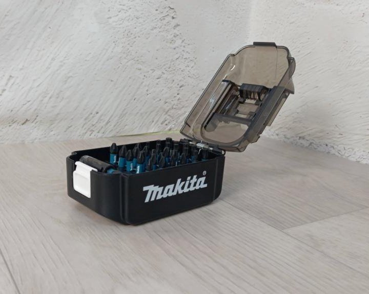 Набор насадок Makita E-03084 Impact Black 31 шт. в футляре формы батареи LXT