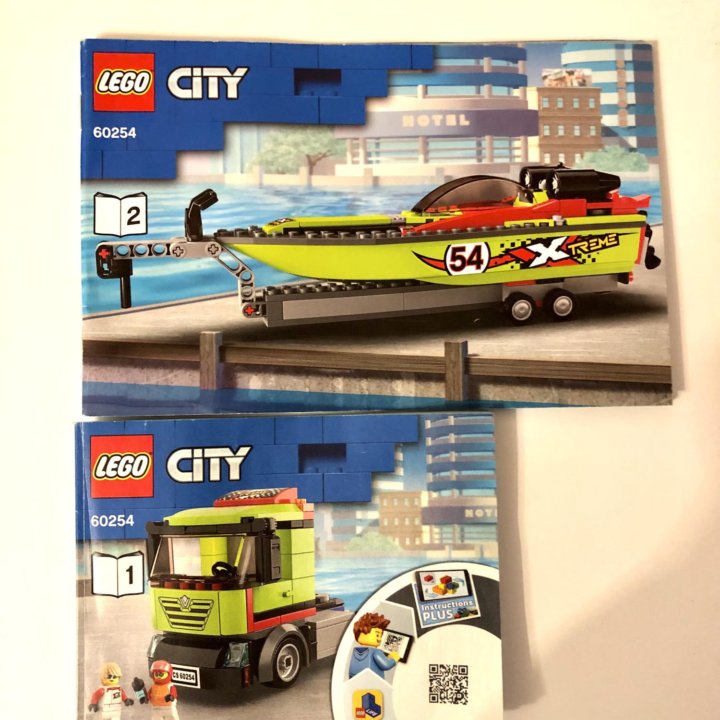 Lego City 60254 Транспортировщик катеров