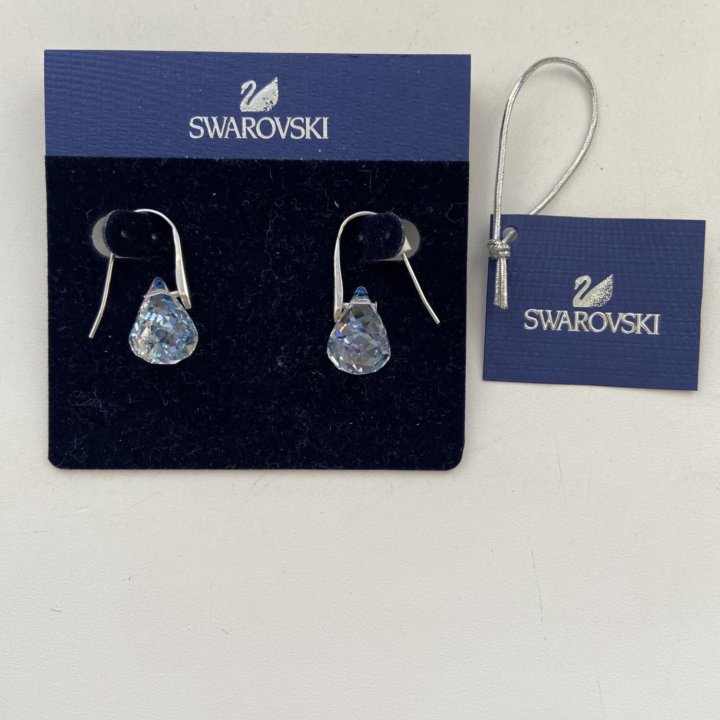 Серьги Swarovski .Новые.